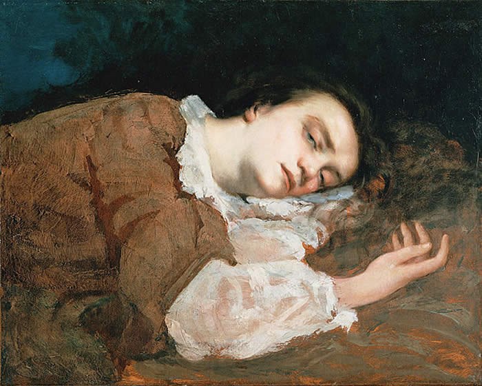 Gustave Courbet Girls on the banks of the Seine Summer